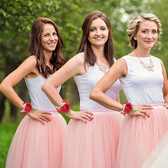 2PCS Silk Wrist Corsage&nbsp;AJEW-CP0001-51A
