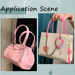 10Pcs Alloy Keychain Clasps&nbsp;KEYC-SC0001-79B