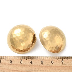 Ion Plating(IP) 304 Stainless Steel Half Round Stud Earrings for Women&nbsp;EJEW-M089-10G