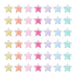 100Pcs Transparent Acrylic Beads&nbsp;OACR-TADJ0001-24