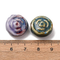 Vintage Style Glazed Ceramic Porcelain Beads&nbsp;PR-K001-04