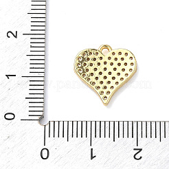 Brass Micro Pave Cubic Zirconia Pendants&nbsp;KK-C254-05E-G