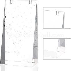 アクリルディスプレイ  ジュエリーディスプレイスタンド用  長方形  透明  2.9x5.9x7.9cm&nbsp;ODIS-WH0010-40
