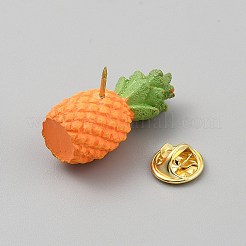Resin Alloy Lapel Pin Backs for Backpack Clothes&nbsp;JEWB-CJC0008-01N