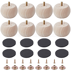 Wood Furniture Legs&nbsp;FIND-WH0139-966B