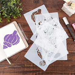 Plastic Drawing Painting Stencils Templates&nbsp;DIY-WH0158-24