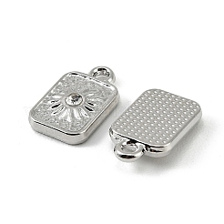 Alloy Rhinestone Pendants&nbsp;FIND-H024-13P