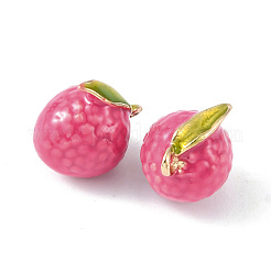 Brass Enamel Charms&nbsp;KK-G462-35LG