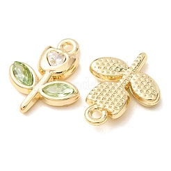 Alloy with Rhinestone Pendants&nbsp;AL-CBA7256-01G