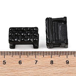 楽器をテーマにした樹脂製のピアノベンチのミニチュア装飾品  ホームオフィスのデスクトップ装飾用  ブラック  19x10x14mm&nbsp;RE-CBA17C4-20C
