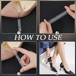 20Pcs Transparent Silicone Shoelace&nbsp;FIND-SP0005-27