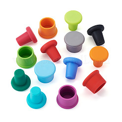 14Pcs 14 Styles Silicone Bottle Stopper&nbsp;AJEW-TA0002-54