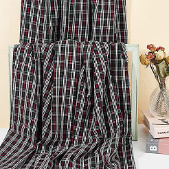 Tartan Pattern Cotton Craft Fabric&nbsp;DIY-WH0453-62