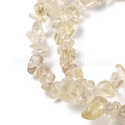 Natural Lemon Quartz(Heated) Beads Strands&nbsp;G-G288-B01-01