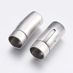 変色しにくい304ステンレススチール製バヨネット留め具  ステンレス鋼色  32x14mm  穴：12mm&nbsp;STAS-O114-064A-P