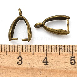 Grade AA Brass Ice Pick Pinch Bails for Pendant Making&nbsp;X-KK-M008-b-06AB-NR