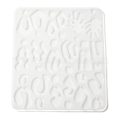 DIY Silicone Irregular Shape Pendant Molds&nbsp;LS-DIY-M047-01A