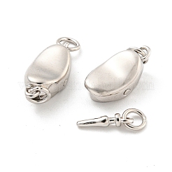 925 Sterling Silver Box Clasps&nbsp;STER-C005-12B-P