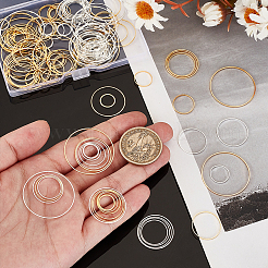 Brass Linking Rings&nbsp;KK-PH0004-30