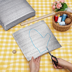 EPEフォーム断熱綿ロール  正方形  284x282x2mm&nbsp;LS-DIY-WH0671-411A