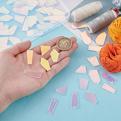 2Boxes Acrylic Mirror Sew on Rhinestone&nbsp;DIY-GA0008-19