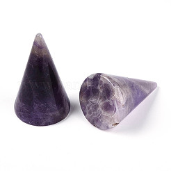 Natural Amethyst Ring Display Stands&nbsp;G-T144-06E