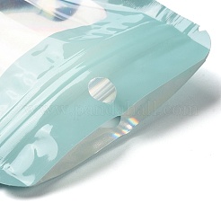 Rectangle Glitter Holographic PVC Resealable Packaging Bags&nbsp;ABAG-P011-01D-01