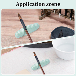 Porcelain Chinese Calligraphy Brush Pen Holder&nbsp;AJEW-WH20020-512B-01