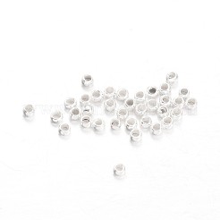 Rondelle Brass Crimp Beads&nbsp;KK-L134-33S-01