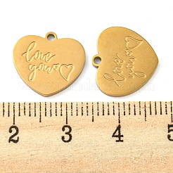 Valentine's Day 316 Surgical Stainless Steel Pendants&nbsp;STAS-G325-18B