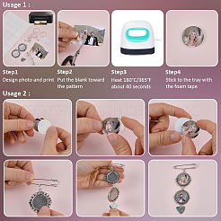 Brooch Findings Kits&nbsp;FIND-OC0014-34