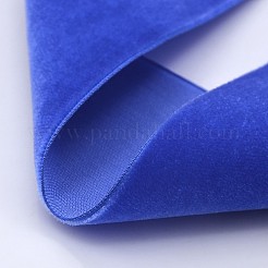 ギフトラッピングとイベントオーナメント用ポリエステルベルベットリボン  藤紫色  1-1/2インチ（38mm）  約20ヤード/ロール（18.29メートル/ロール）&nbsp;SRIB-M001-38mm-352