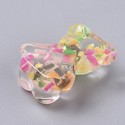 Candy Color Transparent Resin Cabochon&nbsp;RESI-WH0008-34A