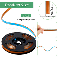 PVC Plastic Edge Banding&nbsp;DIY-WH20082-01F