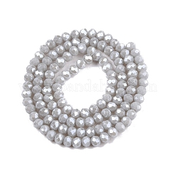 Electroplate Glass Beads Strands&nbsp;LS-EGLA-A044-P3mm-A19