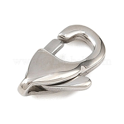 316 Stainless Steel Lobster Claw Clasps&nbsp;STAS-C154-02E-P