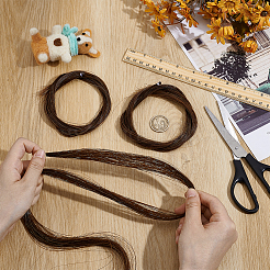 Natural Horse Hair&nbsp;FIND-WH0111-719A