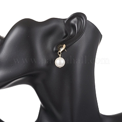 Shell Pearl Dangle Stud Earrings&nbsp;EJEW-JE06866