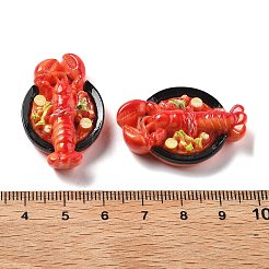 Cute Mini Food Series Resin Cabochons&nbsp;LS-CRES-I038-01G