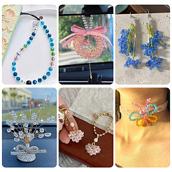 300Pcs 10 Styles Transparent Glass Beads&nbsp;EGLA-TA0013-20