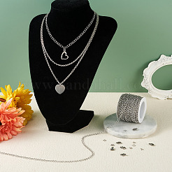 DIY Chain Bracelet Necklace Making Kit&nbsp;DIY-YS0001-45