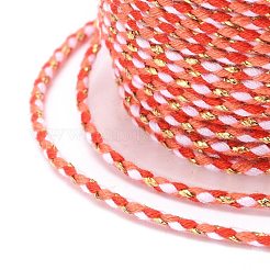 4-Ply Polycotton Cord with Metallic Thread&nbsp;OCOR-Z003-C02