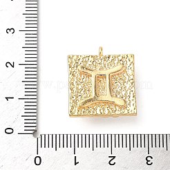 Brass Micro Pave Cubic Zirconia Enamel Pendants&nbsp;KK-L250-08G-04