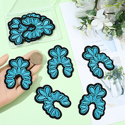 10Pcs Computerized Embroidery Cloth Self Adhesive Patches&nbsp;DIY-GF0011-73B