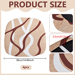 Polyester Chair Cushion Cover&nbsp;AJEW-WH0709-132