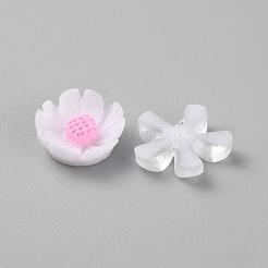 樹脂カボション  ネイルアートの装飾の付属品  混合形状  ホワイト  5.5~12x5.5~11x1~4mm&nbsp;MRMJ-WH0082-26