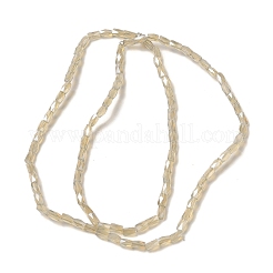 Electroplate Glass Beads Strands&nbsp;GLAA-P068-PL01