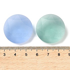 Frosted Glass Rhinestone Cabochons&nbsp;RGLA-G022-04A