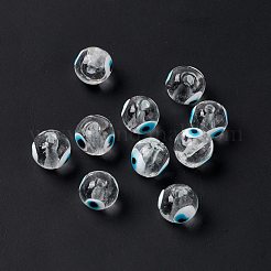 Handmade Evil Eye Lampwork Beads&nbsp;LAMP-F025-03F