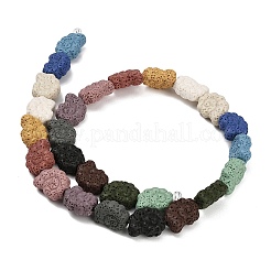 Natural Lava Rock Beads Strands&nbsp;G-G347-01A
